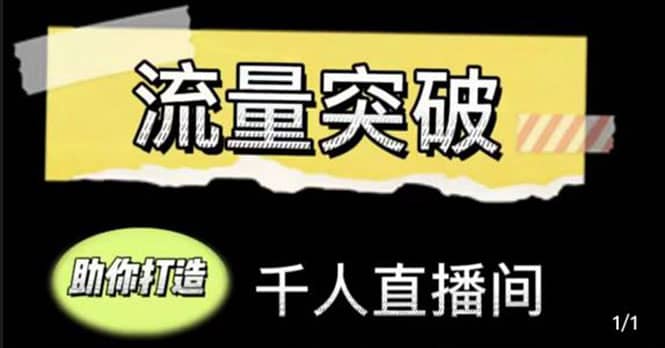 直播运营实战视频课，助你打造千人直播间（14节视频课）-斗金学社